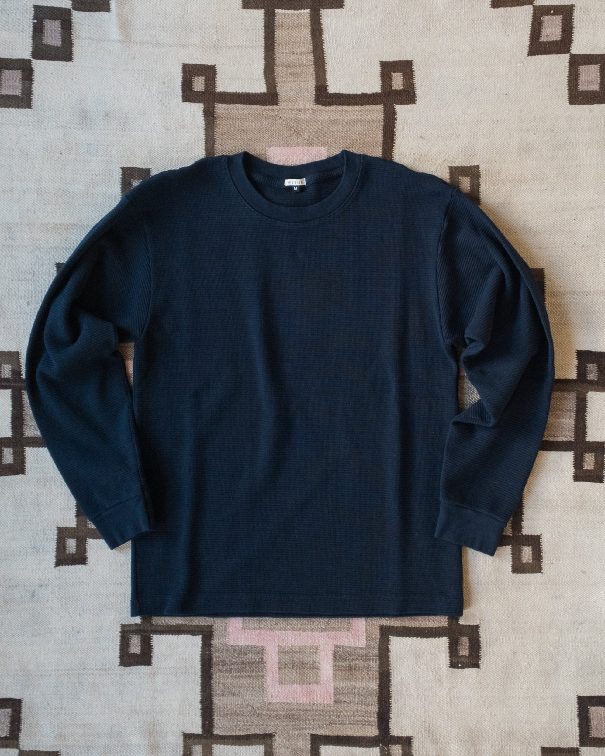 Cotton Longsleeve Thermal - Cream – Wythe New York