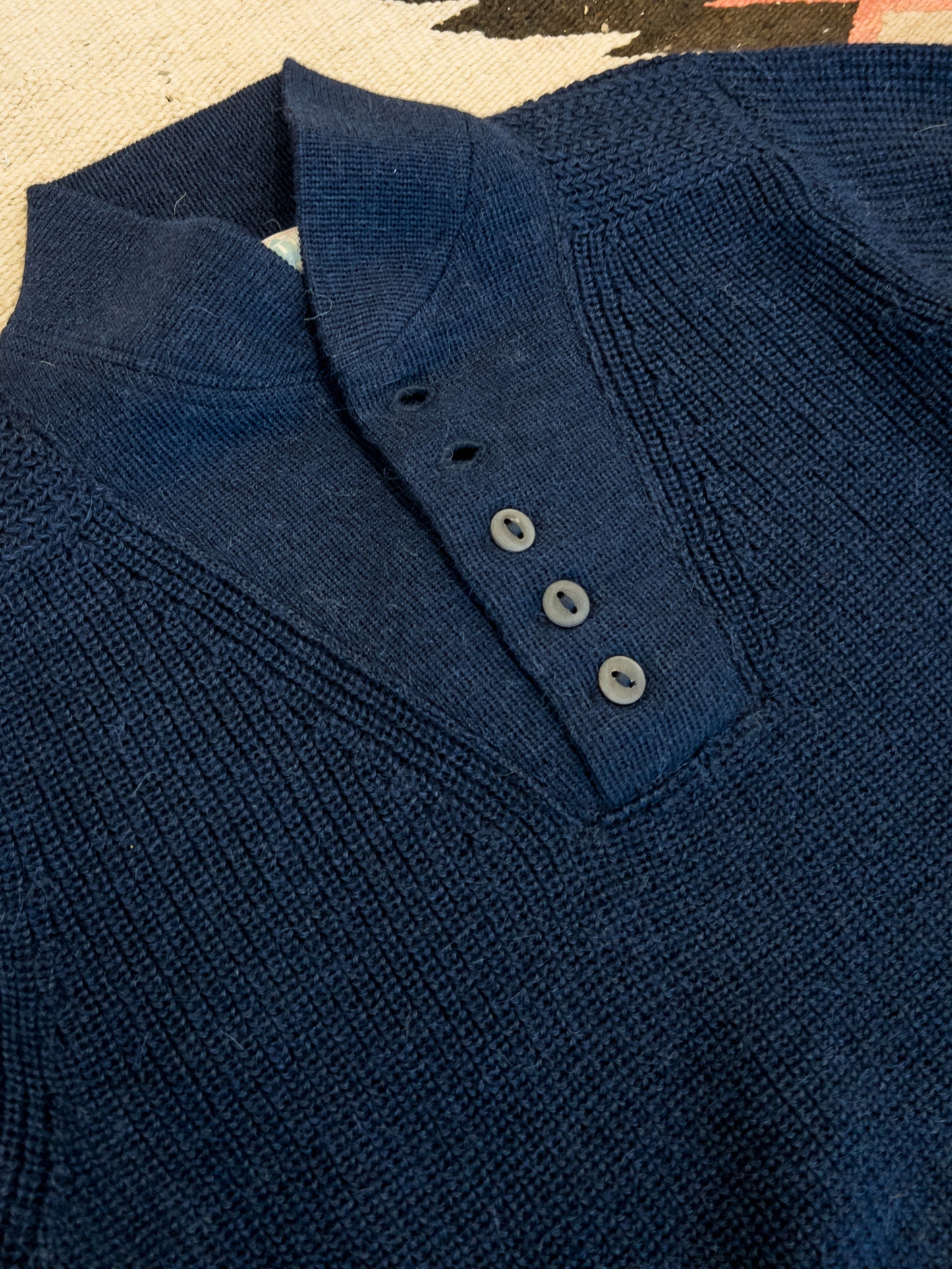 Alpaca Submariner Henley - Navy