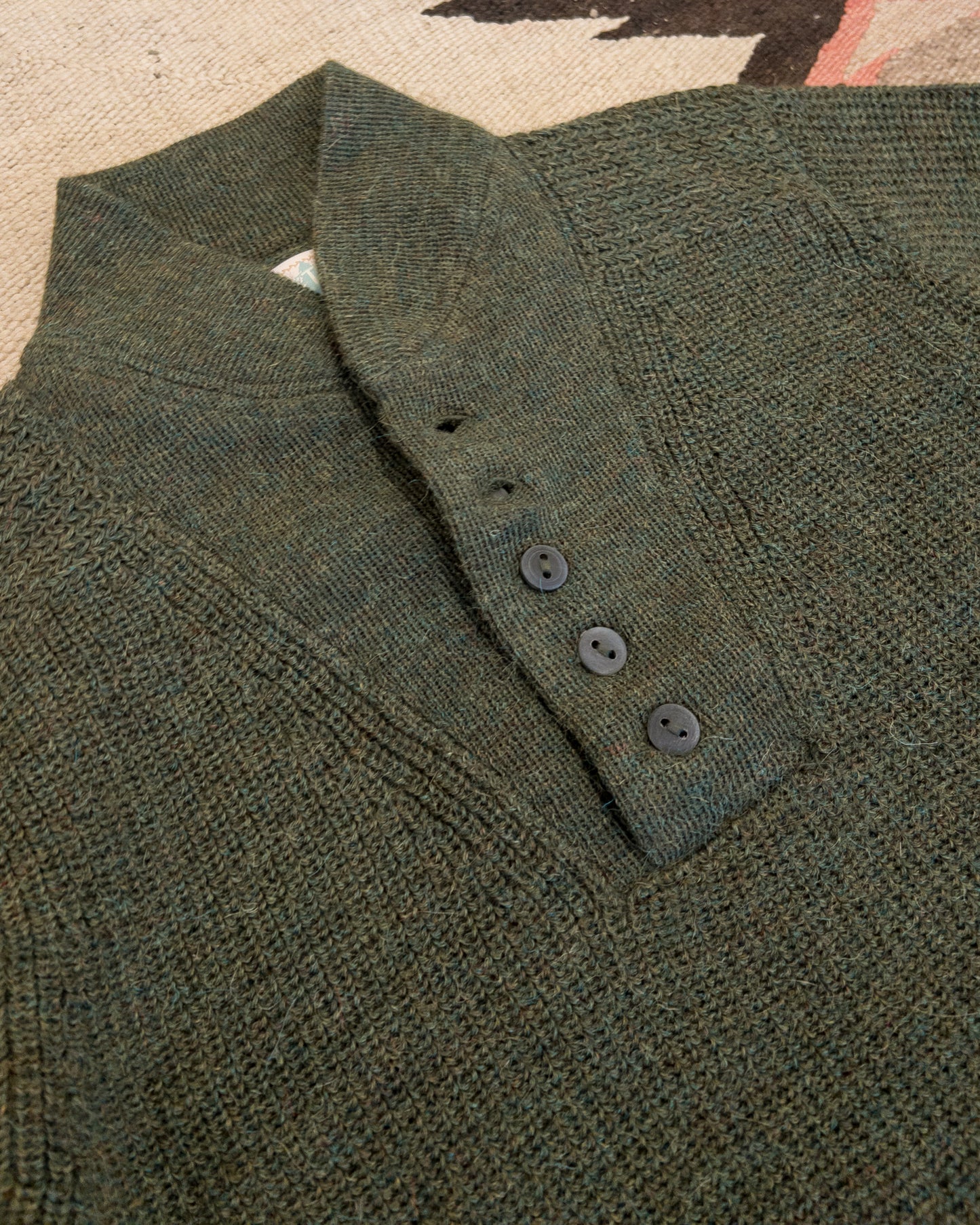 Alpaca Submariner Henley - Lovat Melange