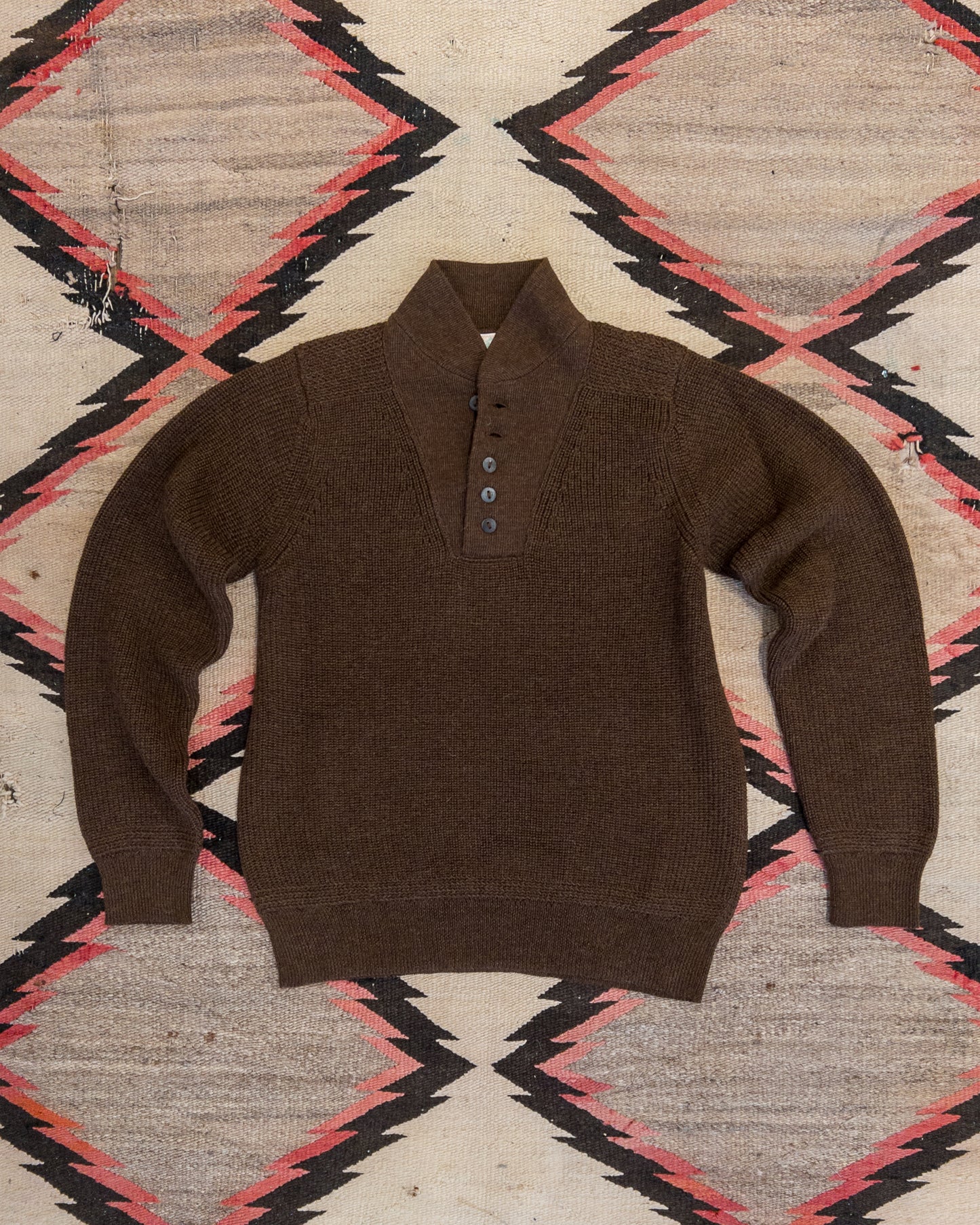 Alpaca Submariner Henley - Brown
