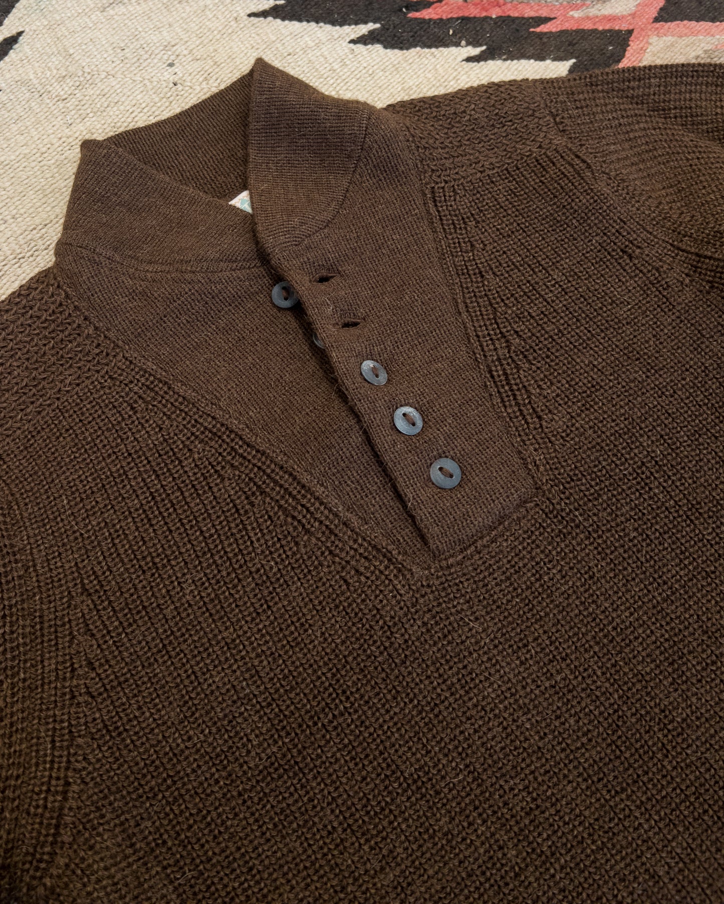 Alpaca Submariner Henley - Brown