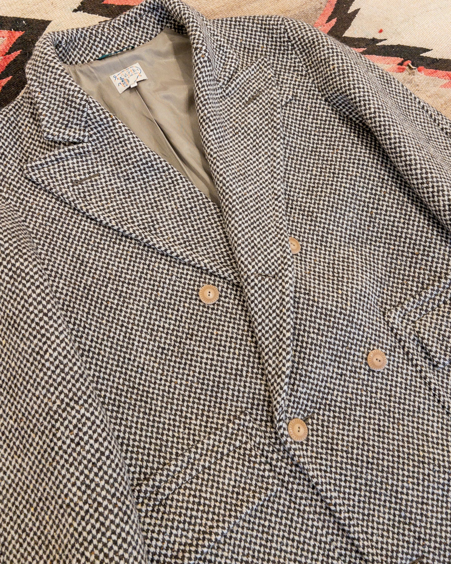Barleycorn Tweed Polo Coat
