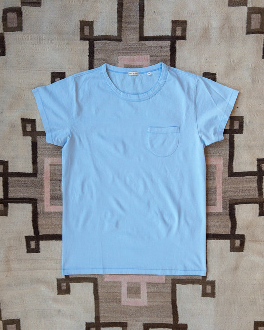 Tubular Pocket Tee Shirt - Sky Blue
