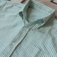 Oxford Cloth Button Down - Evergreen Stripe