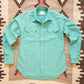 Moleskin Pearlsnap Shirt - Wintergreen