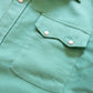 Moleskin Pearlsnap Shirt - Wintergreen