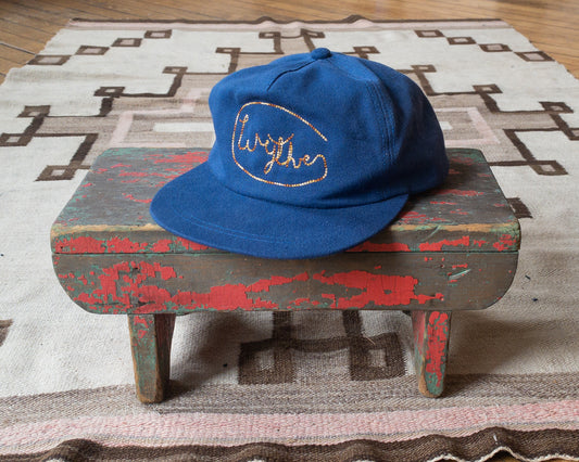 Chainstitched Canvas Ranch Hat - Blue/Ombre