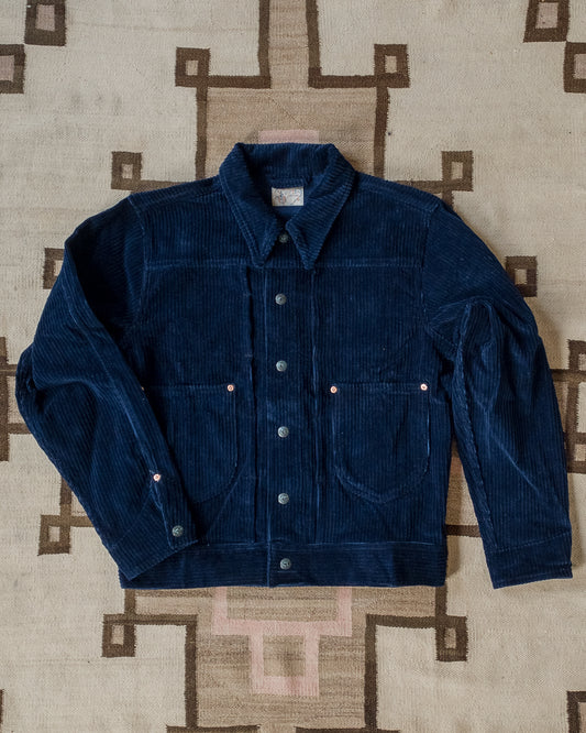 Japanese Indigo Corduroy Ranch Jacket