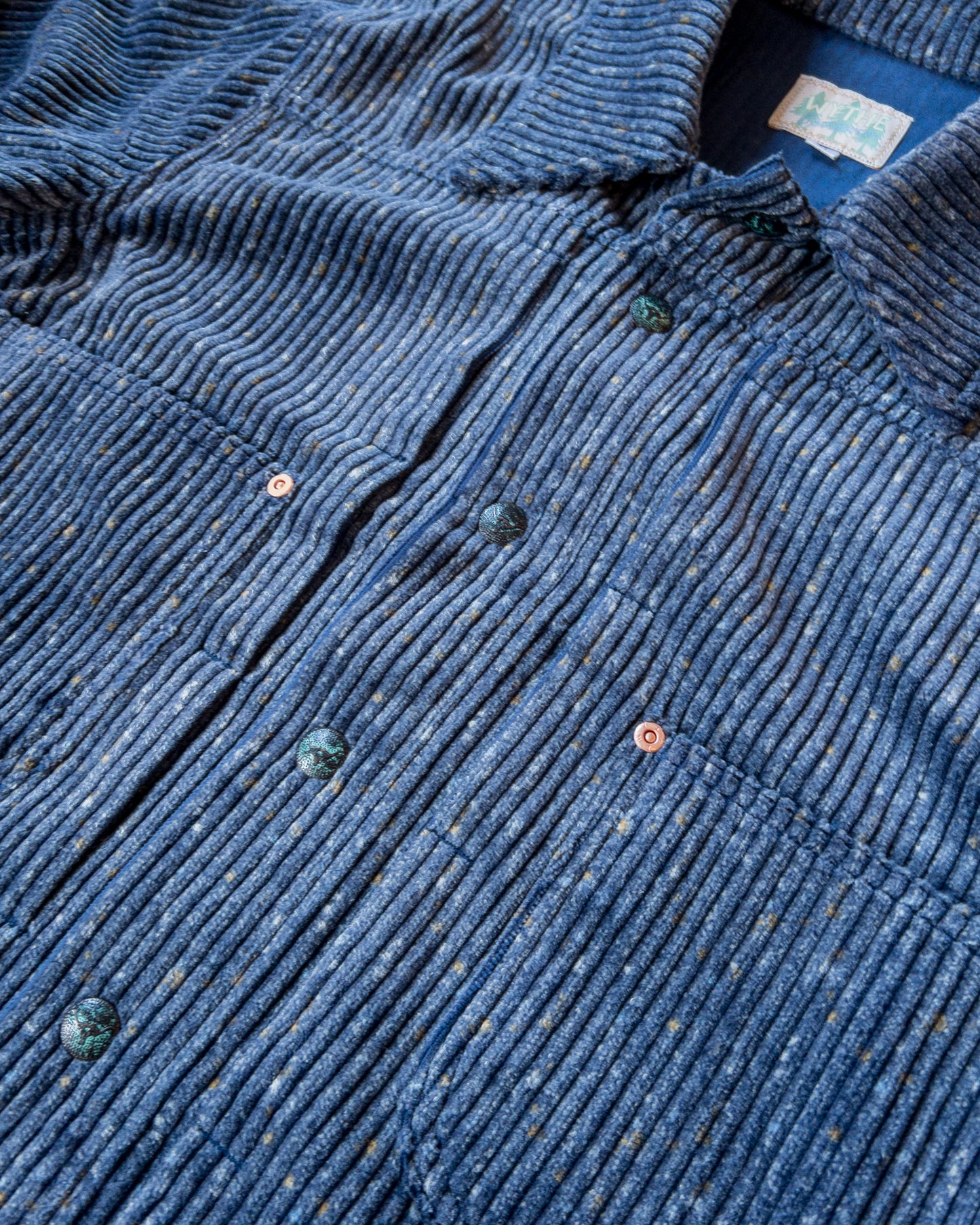 Donegal Corduroy Ranch Jacket - Marine Blue