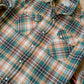 Washed Flannel Pearlsnap Shirt - Logger Plaid