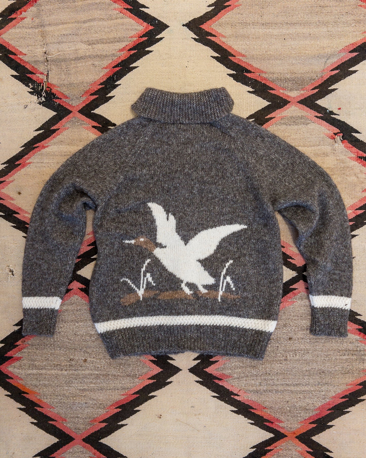 Alpaca Cardigan - Mallard Flight