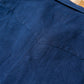Indigo Yarn-Dyed Sateen Pearlsnap Shirt