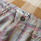 Printed Corral Plaid Tencel Chinos - Nutmeg