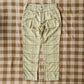 Printed Corral Plaid Tencel Chinos - Sunflower