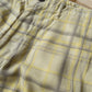 Printed Corral Plaid Tencel Chinos - Sunflower