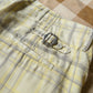 Printed Corral Plaid Tencel Chinos - Sunflower