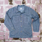 Liberty Stripe Barn Jacket - Rinsed Indigo