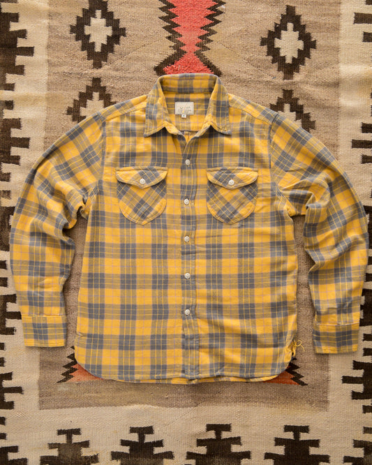 Washed Flannel Workshirt - Daybreak