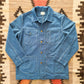 Heavyweight Pinpoint Canvas Barn Jacket - Blue