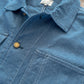 Heavyweight Pinpoint Canvas Barn Jacket - Blue