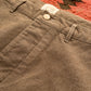 Heavyweight Pinpoint Canvas Chino - Brown