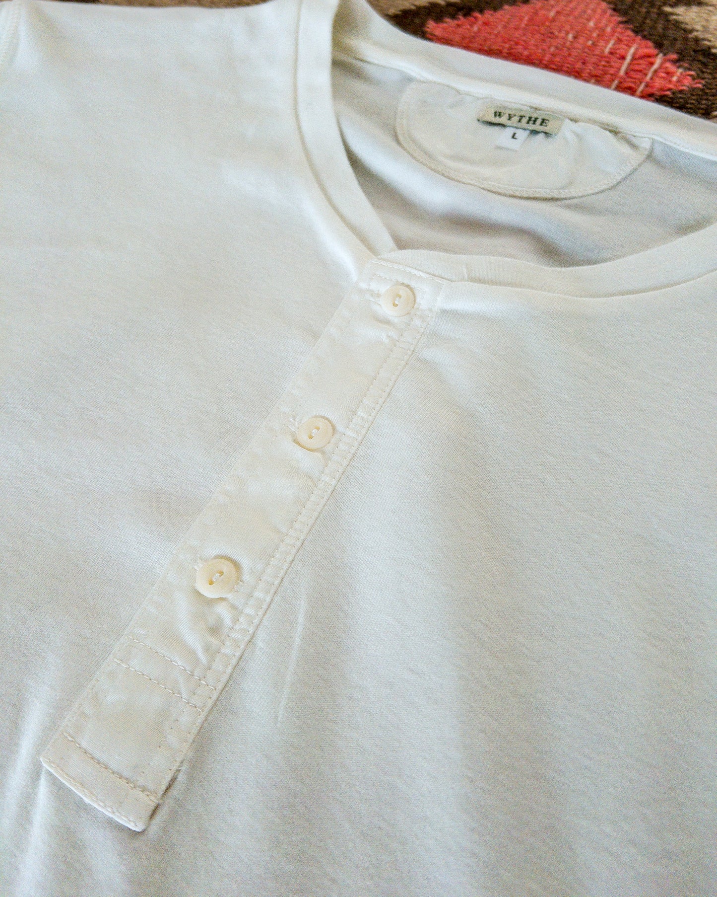 Cotton Henley - Natural