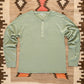 Cotton Henley - Faded Olive