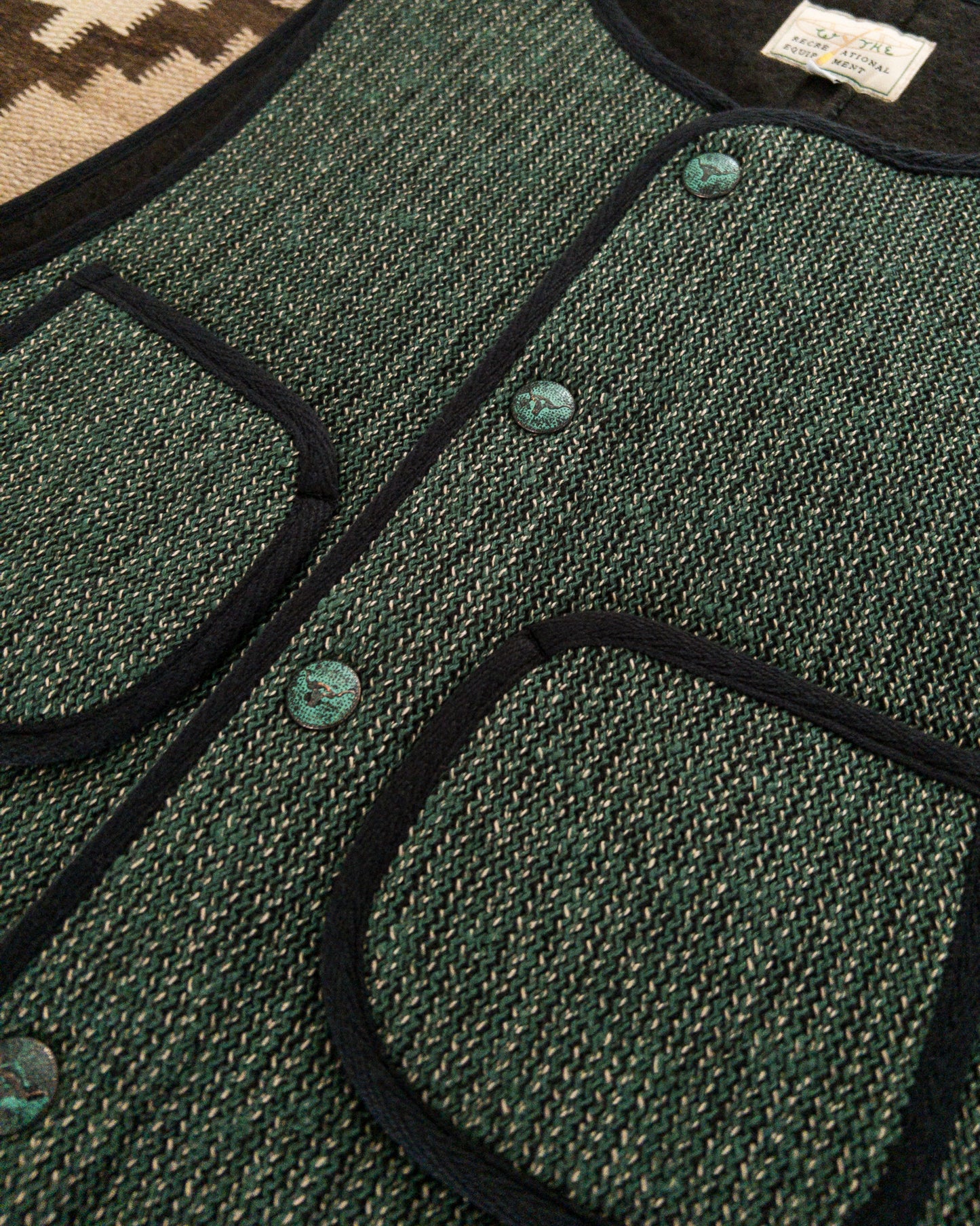 Beachcloth Vest - Evergreen