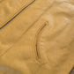 Mustang Fringe Leather Jacket - Yellow