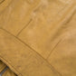 Mustang Fringe Leather Jacket - Yellow