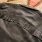 Mustang Fringe Leather Jacket - Black