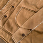 Suede Shearling Ranch Jacket - Oak