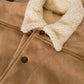 Suede Shearling Ranch Jacket - Oak