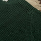 Highland Shakerknit Sweater - Evergreen