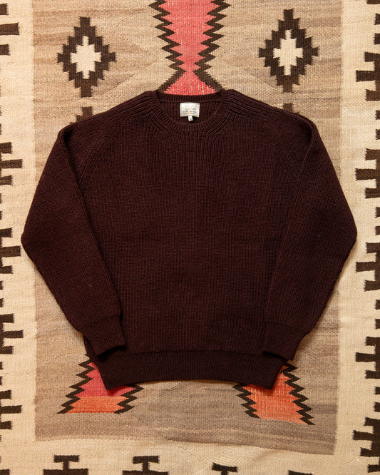 Highland Shakerknit Sweater - Brown