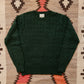 Highland Cableknit Sweater - Evergreen