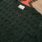 Highland Cableknit Sweater - Evergreen