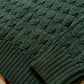 Highland Cableknit Sweater - Evergreen