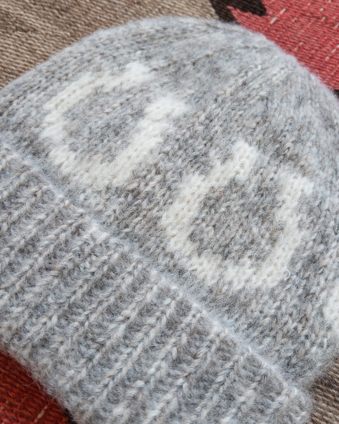 Alpaca Horseshoe Beanie - Seasalt