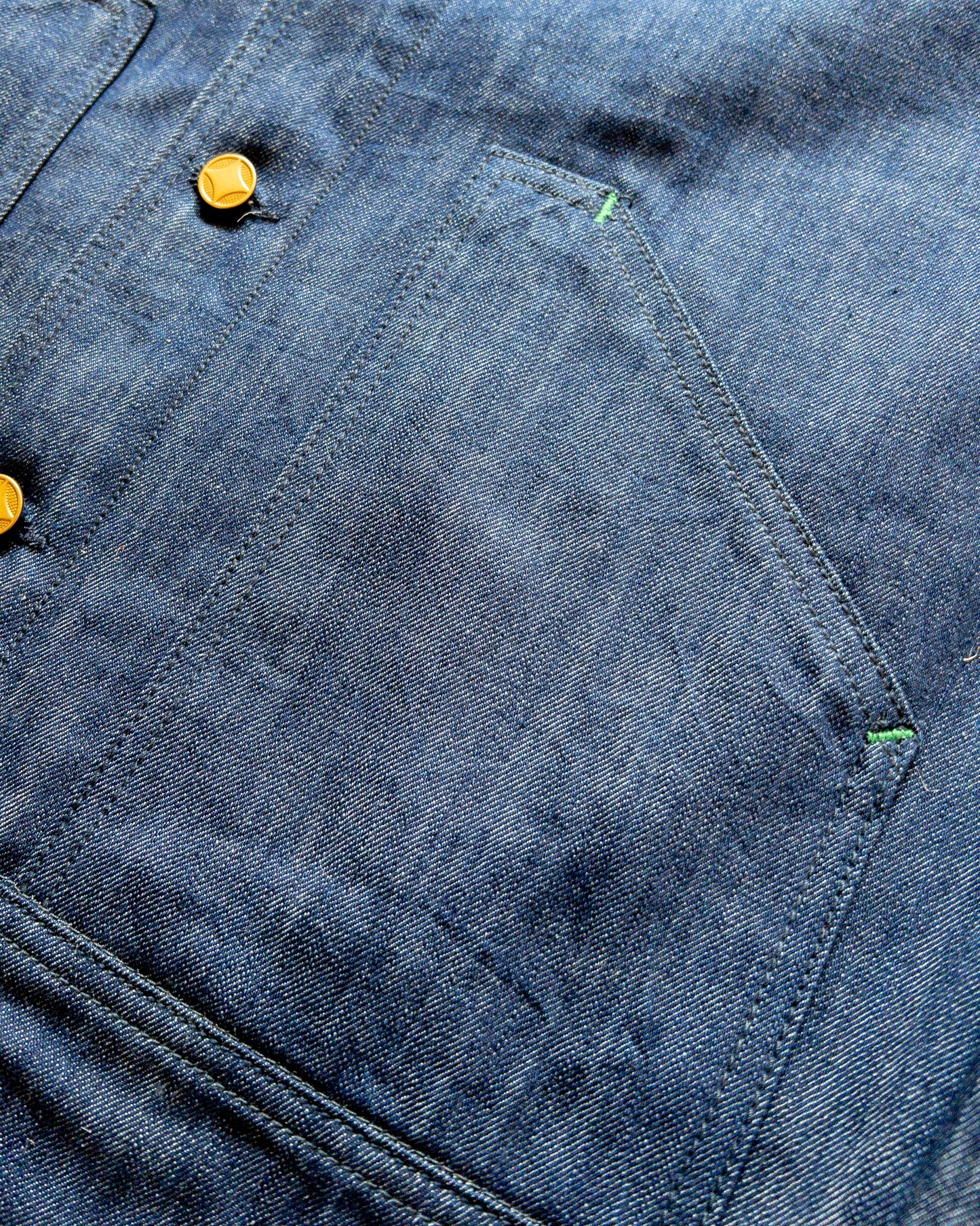 Blanket-Lined Denim Buckaroo Jacket