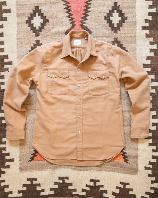 Moleskin Pearlsnap Shirt - Nectar