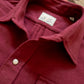 Moleskin Pearlsnap Shirt - Bordeaux