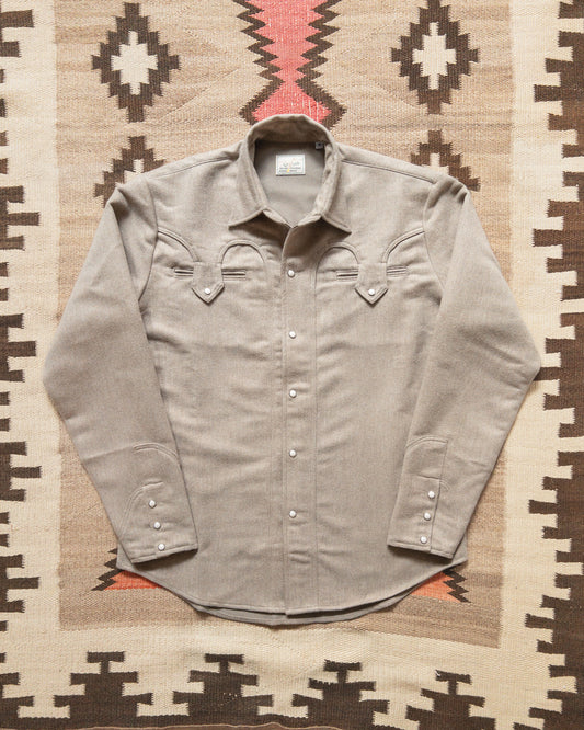 Moleskin Outlaw Shirt - Taupe Melange