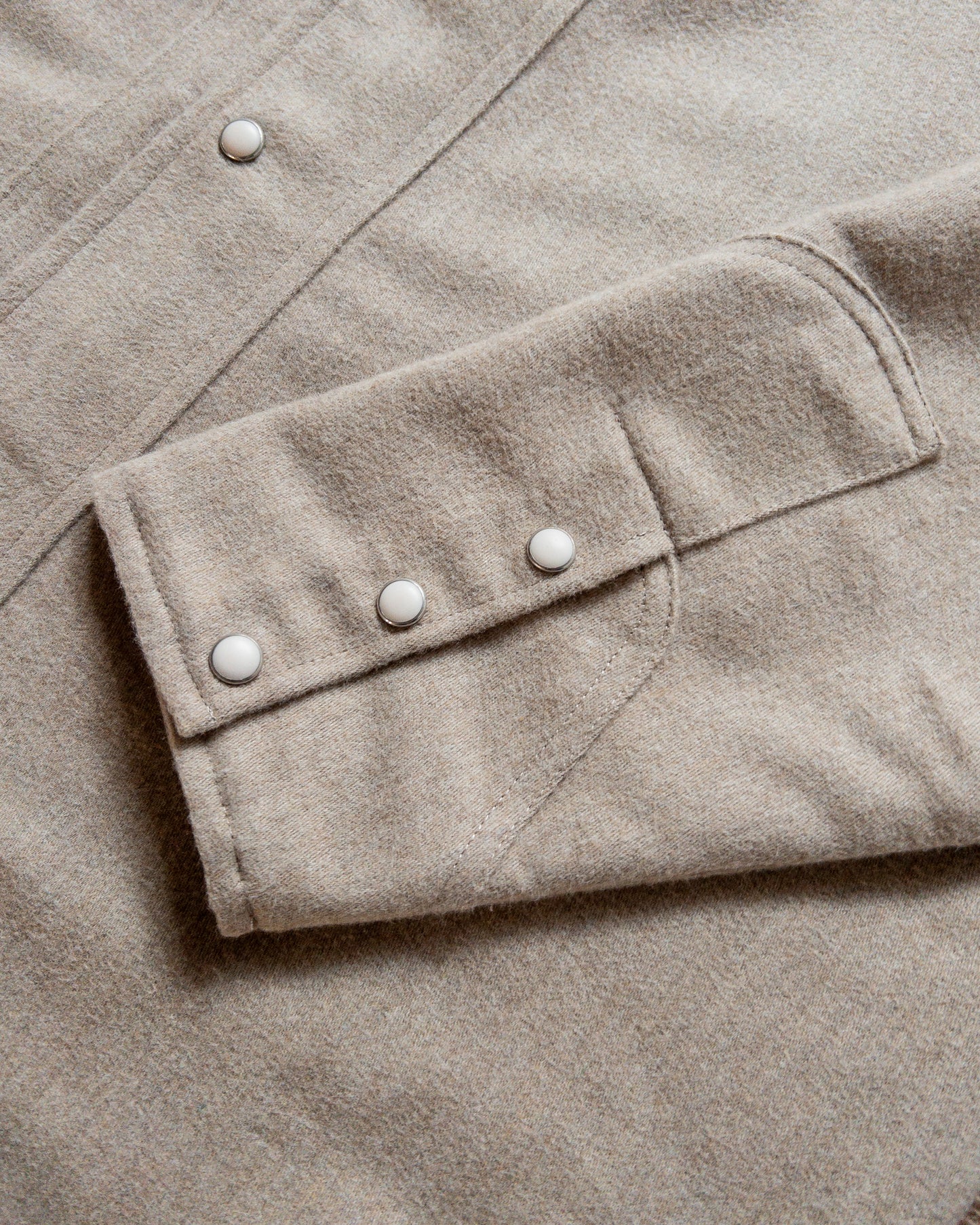 Moleskin Outlaw Shirt - Taupe Melange