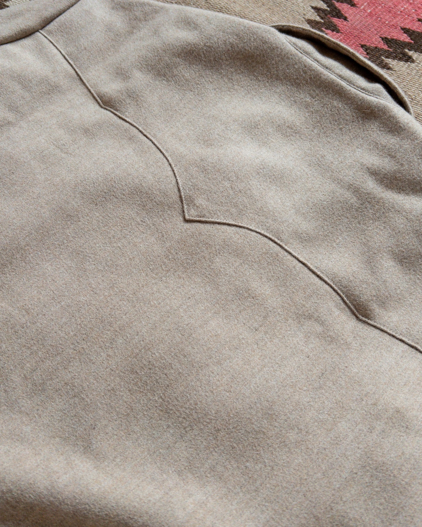 Moleskin Outlaw Shirt - Taupe Melange