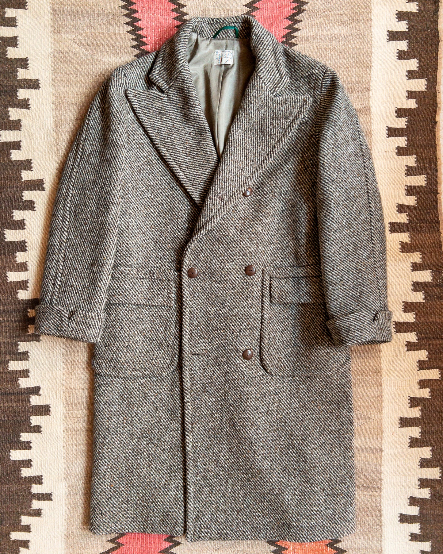 Polo Coat - Warm Grey Twill