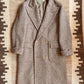 Polo Coat - Brown/Cream Herringbone