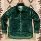 Velvet Pearlsnap Shirt - Pine Green