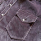 Velvet Pearlsnap Shirt - Amethyst