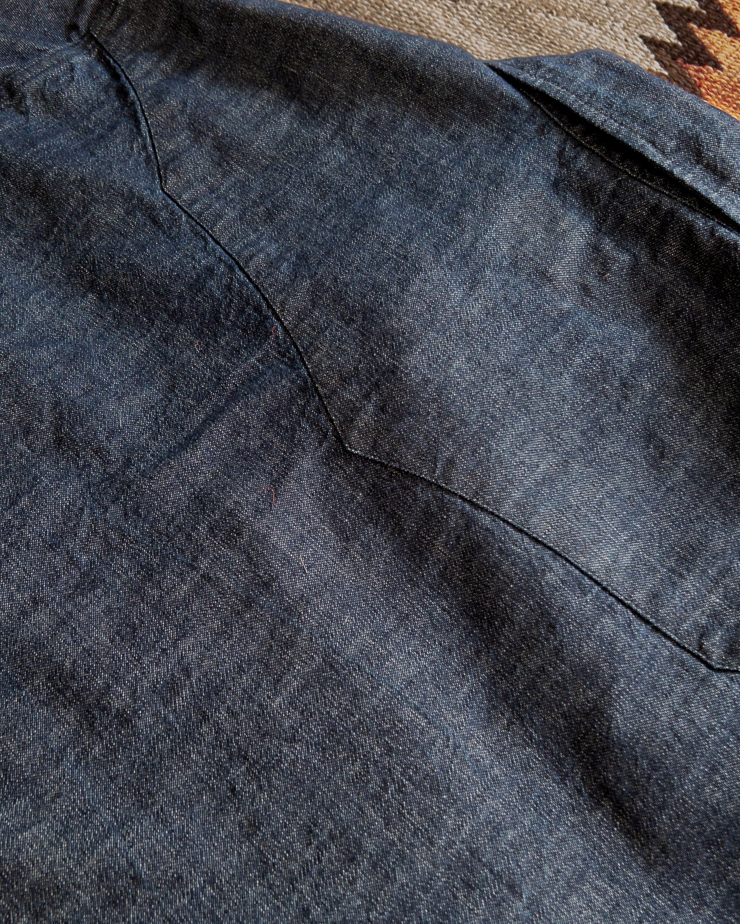 Denim Pearlsnap Shirt - Rinsed Indigo